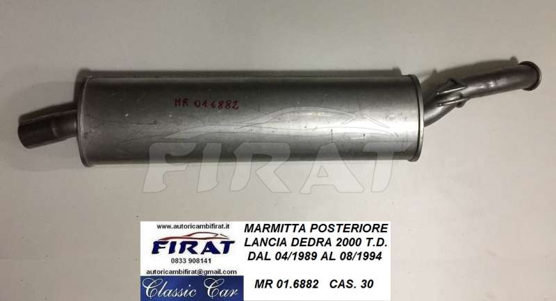 MARMITTA LANCIA DEDRA 2000 TD POST. (01.6882)